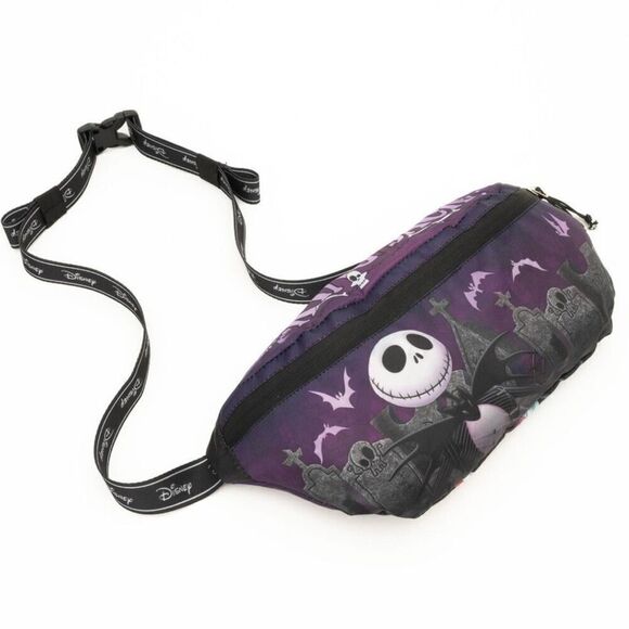 Disney The Nightmare Before Christmas Jack Packable Fanny Pack Belt Bag NWT - Picture 5 of 9